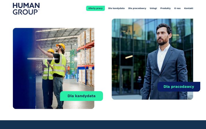 Screenshot of humangroup.pl