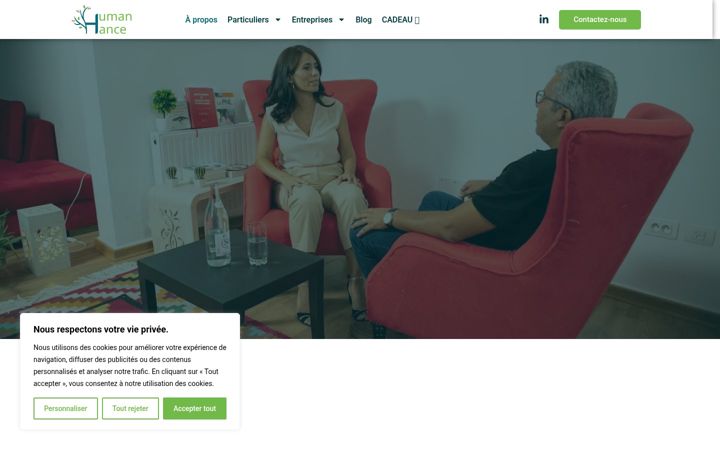 Screenshot of humanhance.com