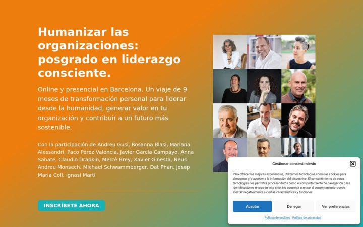 Screenshot of humanhood.es