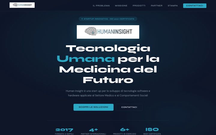 Screenshot of humaninsight.it