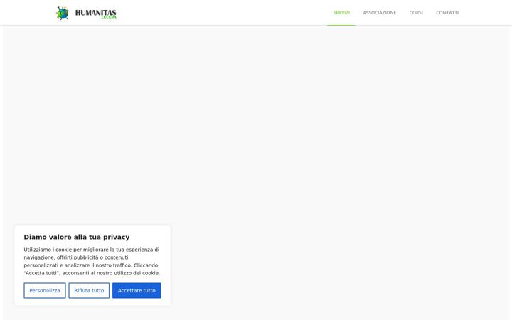 Screenshot of humanitaslucera.it