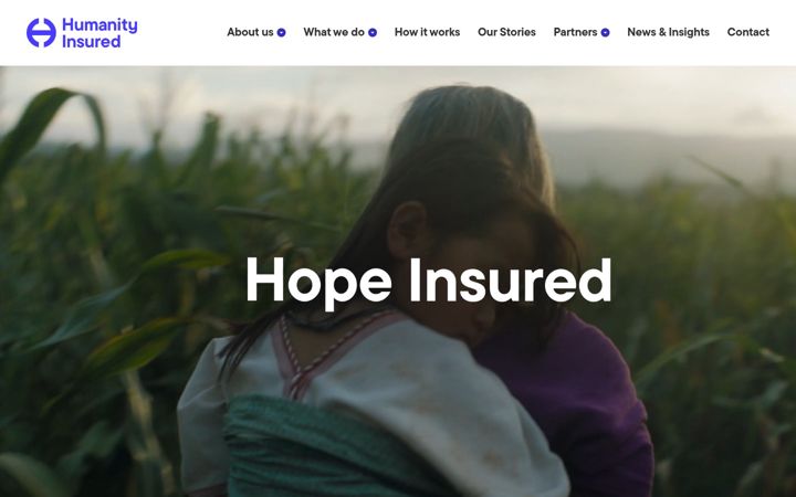 Screenshot of humanityinsured.org