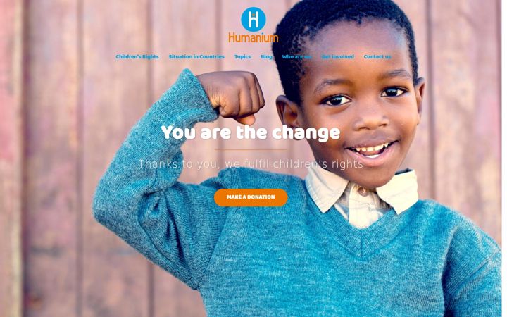 Screenshot of humanium.org
