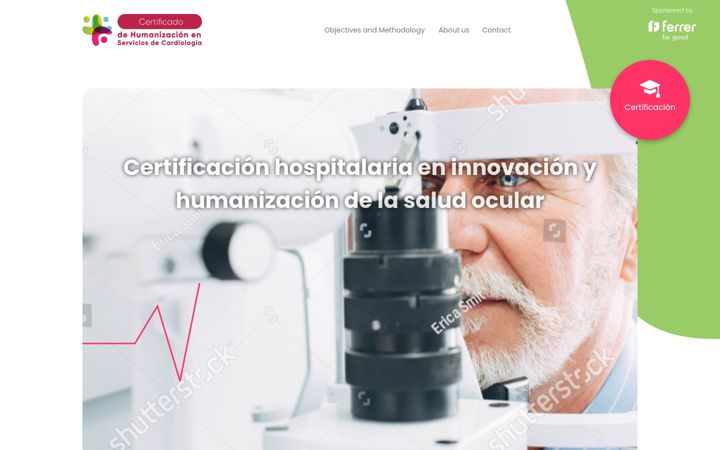 Screenshot of humanizacioncardiologia.net