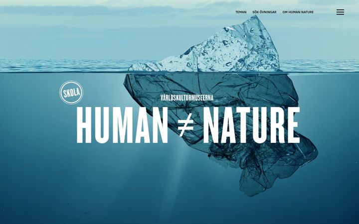 Screenshot of humannatureskola.se