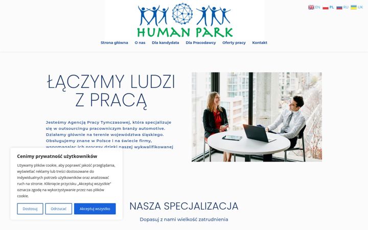 Screenshot of humanpark.pl