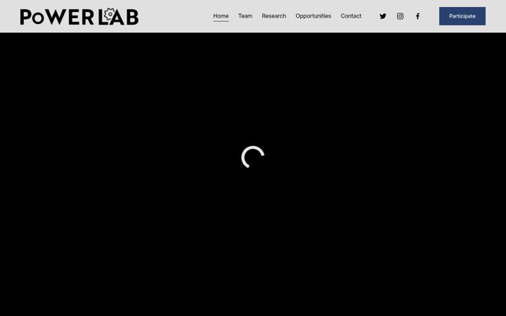 Screenshot of humanpowerlab.org
