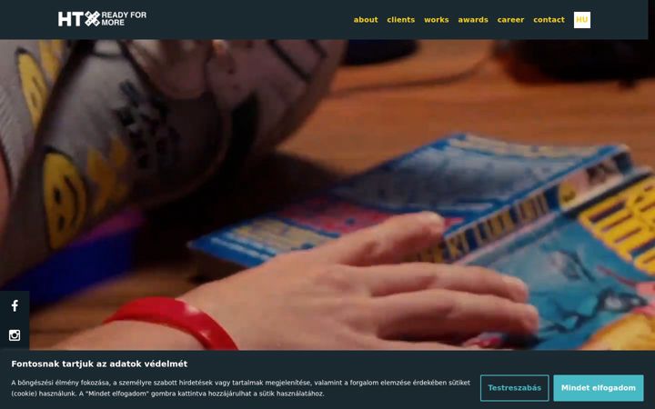 Screenshot of humantelex.hu