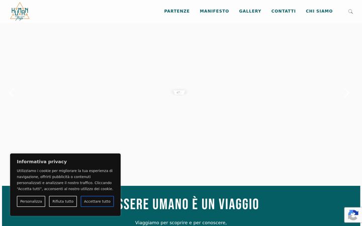 Screenshot of humantrip.it