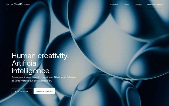 Screenshot of humantrustprocess.com