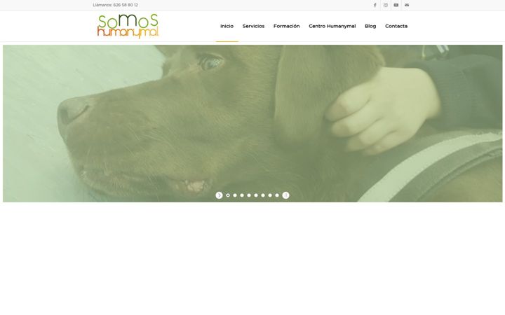 Screenshot of humanymal.es