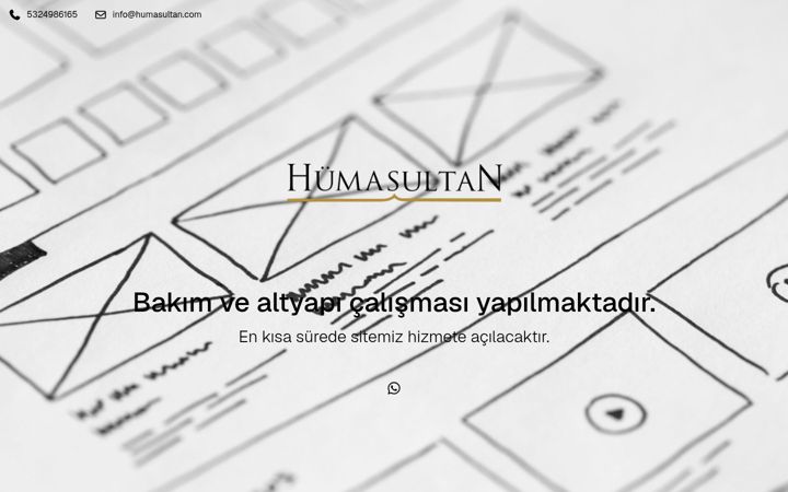 Screenshot of humasultan.com