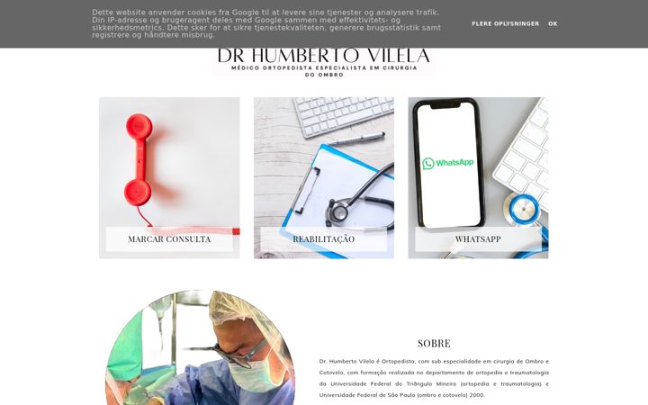 Screenshot of humbertovilela.com