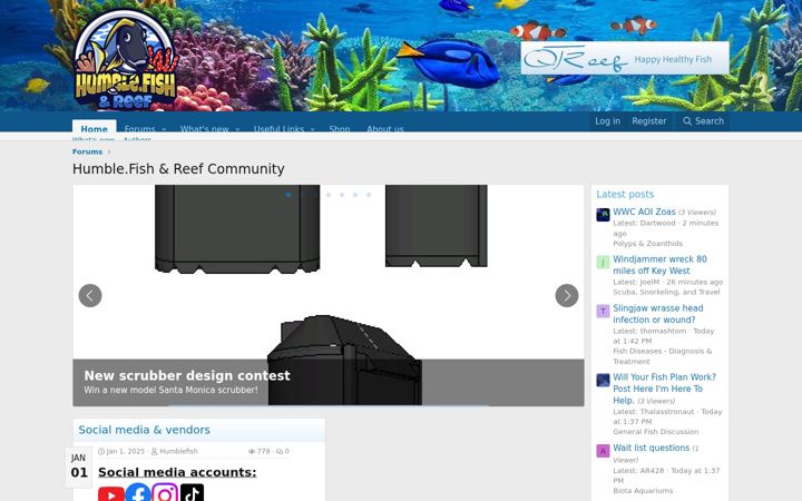 Screenshot of humble.fish