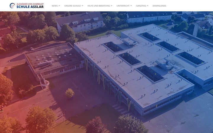 Screenshot of humboldt-schule-asslar.de