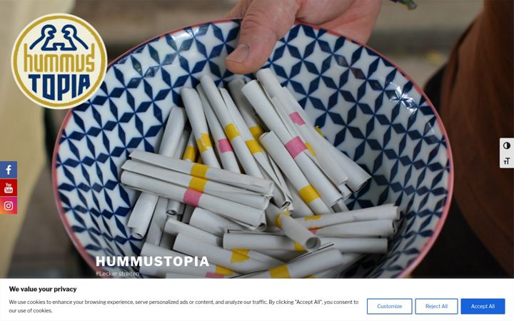 Screenshot of hummustopia.de
