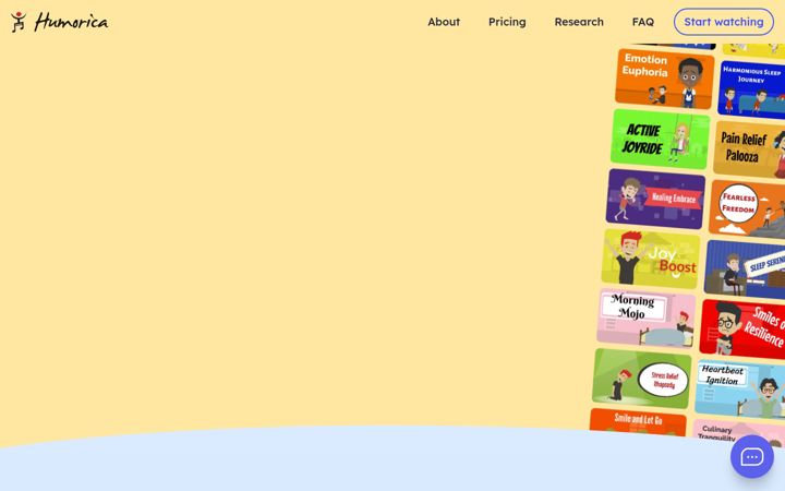 Screenshot of humorica.com