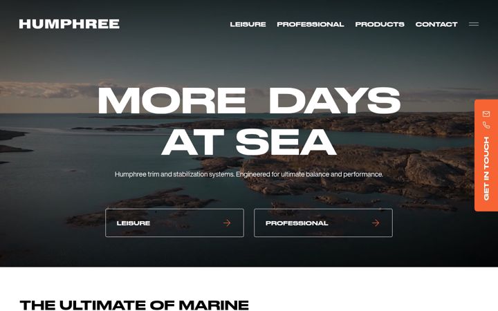 Screenshot of humphree.com