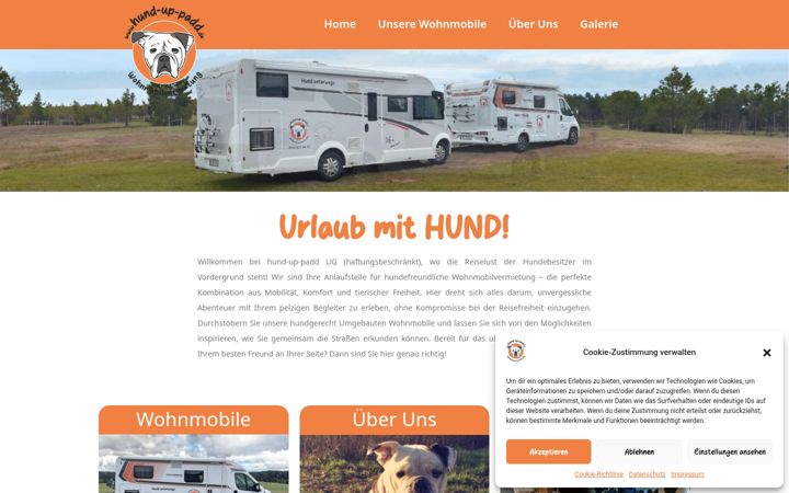 Screenshot of hund-up-padd.de