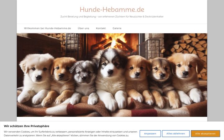 Screenshot van hunde-hebamme.de