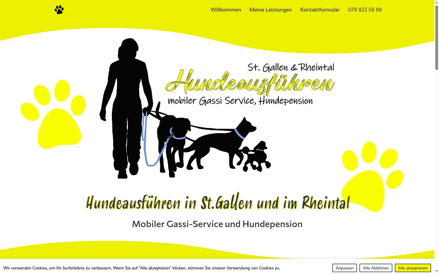 Screenshot tal-banner tal-kunsens muri qabel kwalunkwe interazzjoni