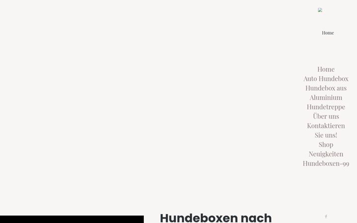 Screenshot of hundeboxen-99.com