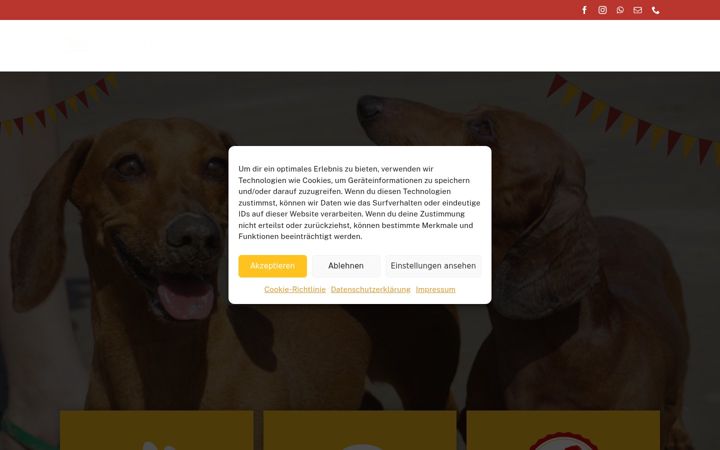 Ekraanipilt saidist hundehort-spremberg.de