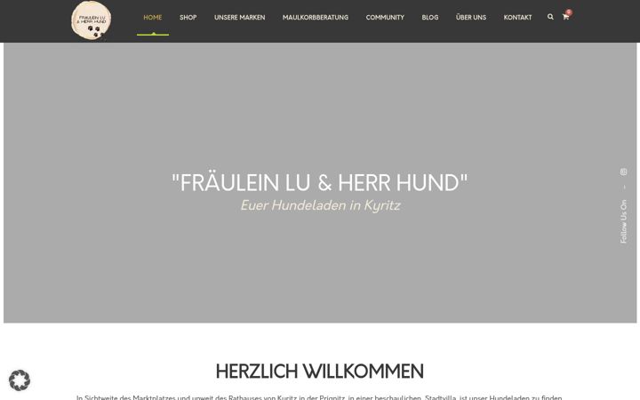 Skjermbilde av hundeladen-kyritz.de