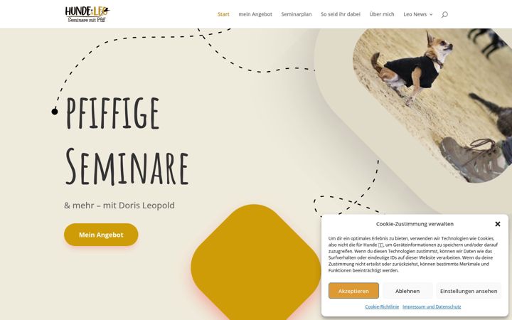 Skjermbilde av hundeleo.de