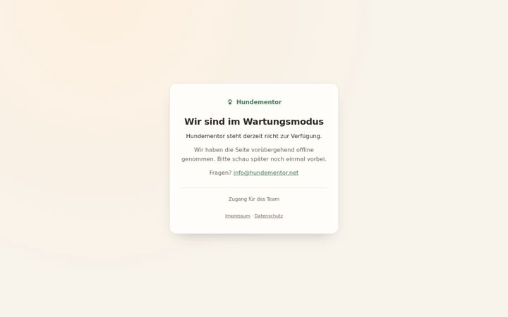 Screenshot of hundementor.net