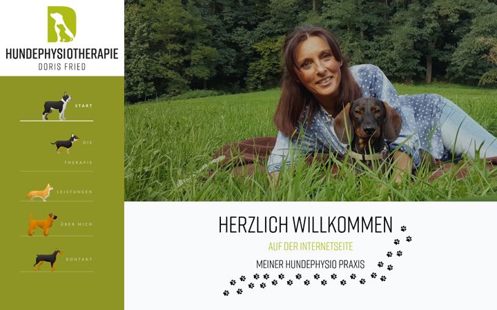 Screenshot of hundephysiotherapie-fried.de