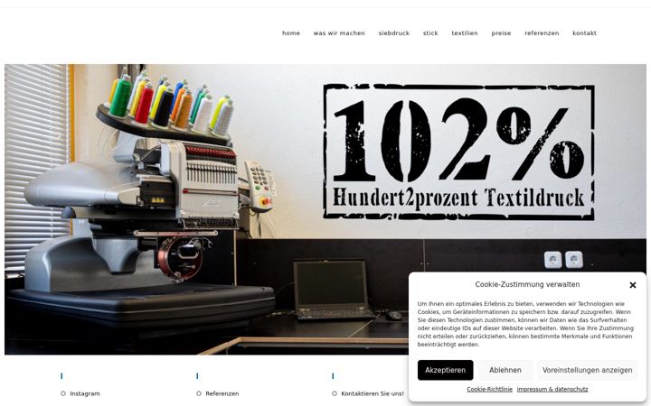 Screenshot of hundert2prozent.de