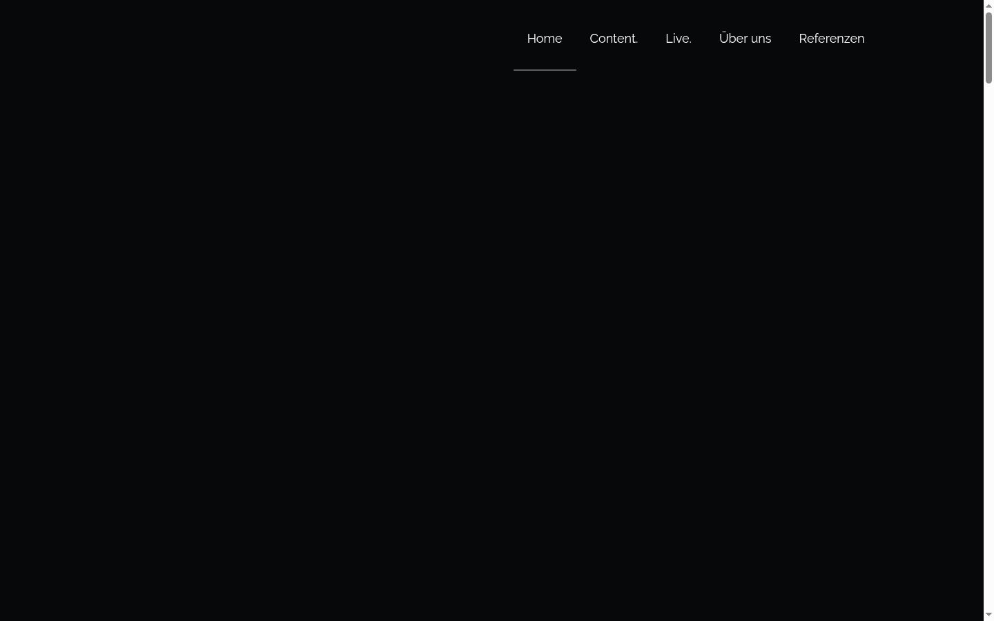 Captura de pantalla del banner de consentimiento mostrado antes de cualquier interacción