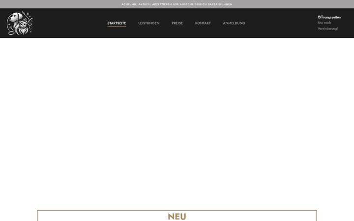 Screenshot van hundesalon-glamour.de