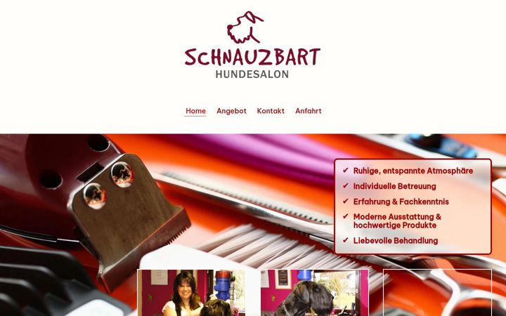 Screenshot of hundesalon-nuernberg.de