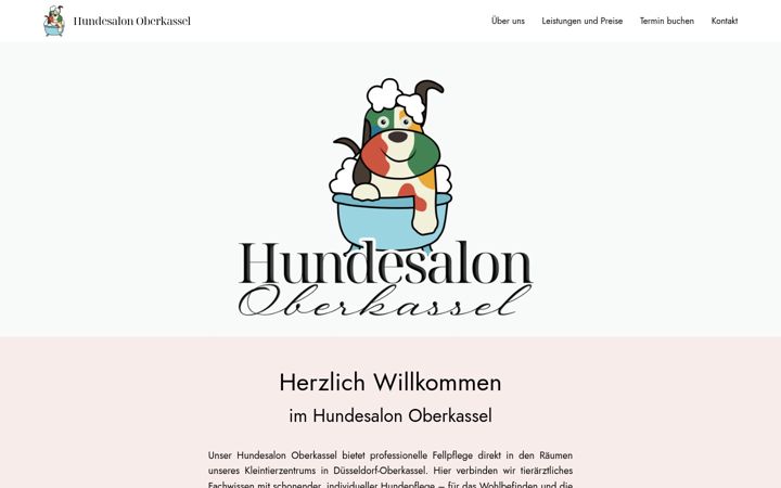 Screenshot van hundesalon-oberkassel.de