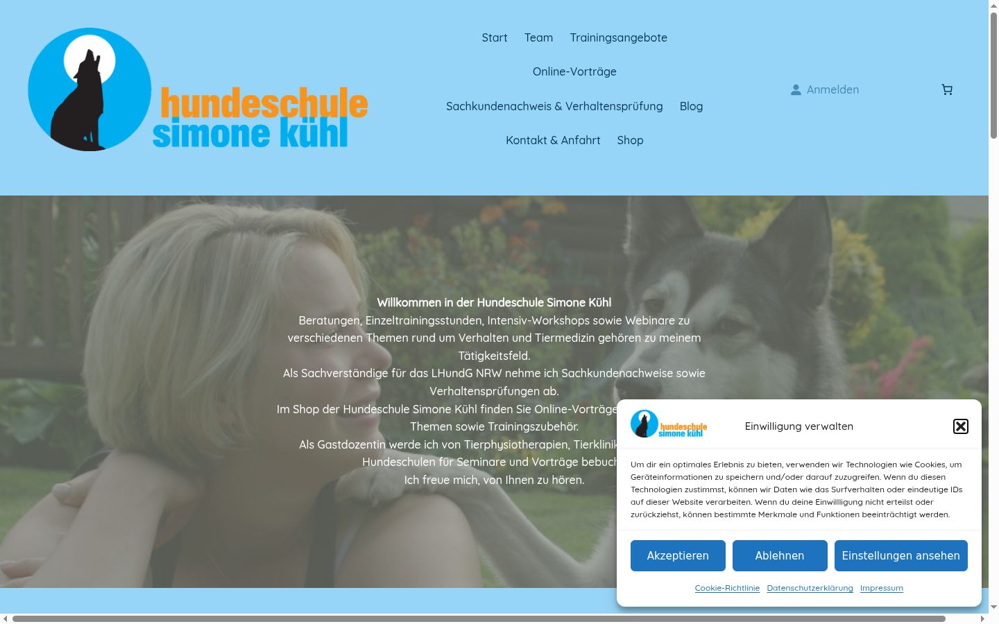 Kuvakaappaus suostumusbannerista, joka näytettiin ennen mitään vuorovaikutusta