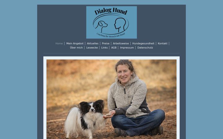 Screenshot of hundeschulebonn.com