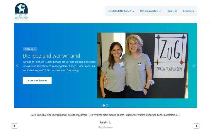 Screenshot of hundetoilette.online