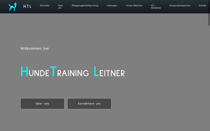 Captura de pantalla de hundetraining-leitner.com