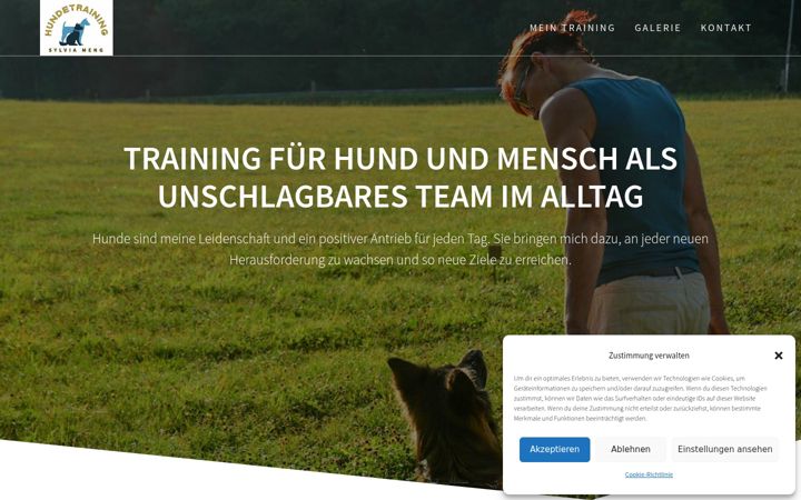 Screenshot of hundetraining-lohmar.de