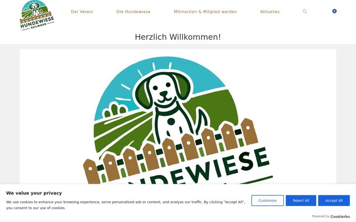 Screenshot of hundewiese-sulingen.de