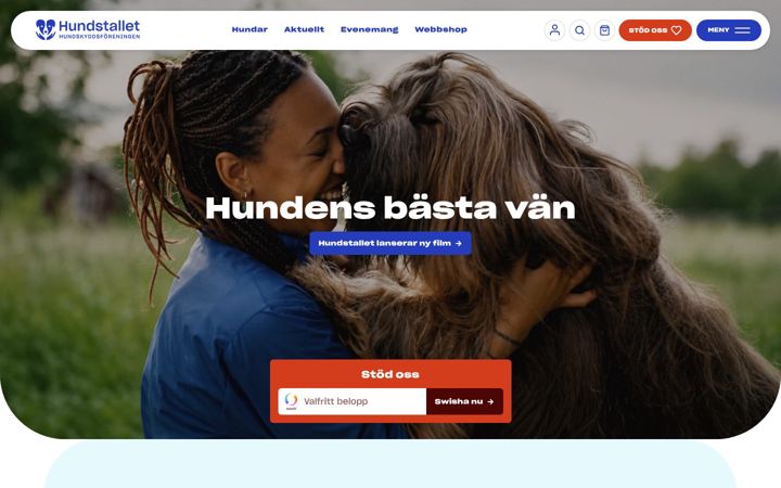 Screenshot of hundstallet.se