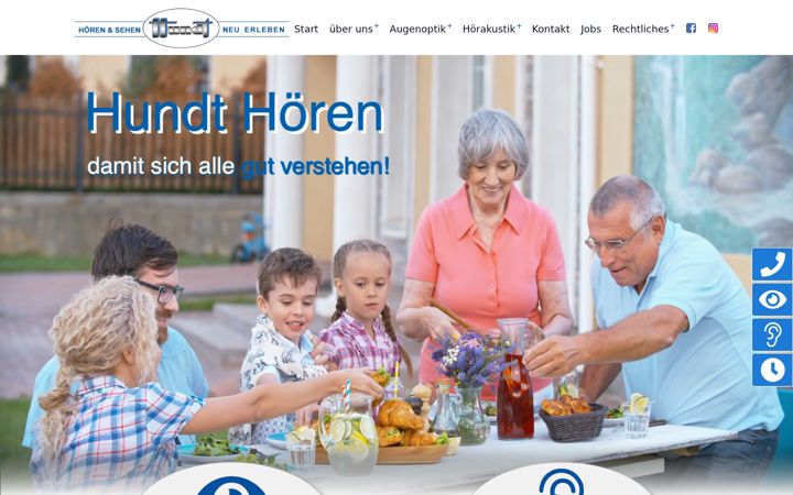 Screenshot of hundt-bremen.com