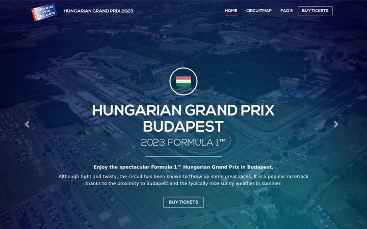 Screenshot of hungary-grandprix.com