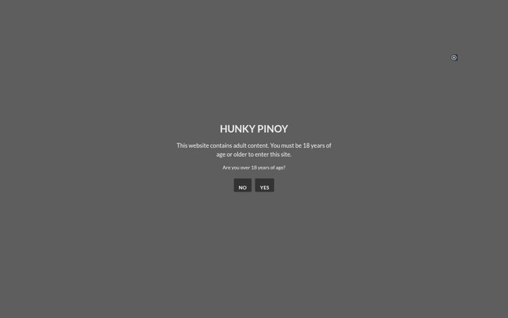Screenshot of hunkypinoy.com