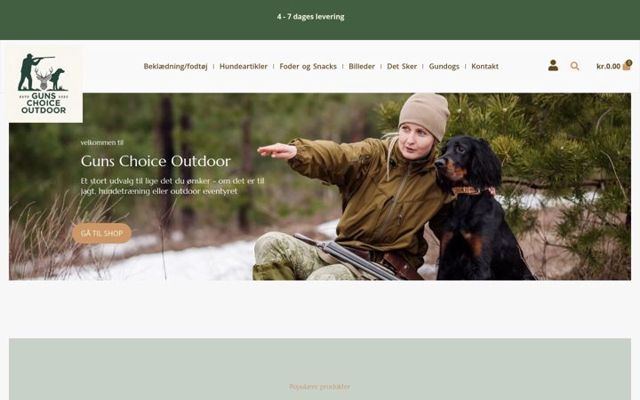 Screenshot of hunoghund.dk