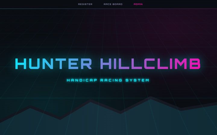 Screenshot of hunterhillclimb.com