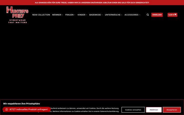 Screenshot of hunters-prey.de