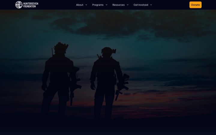 Screenshot of hunterseven.org